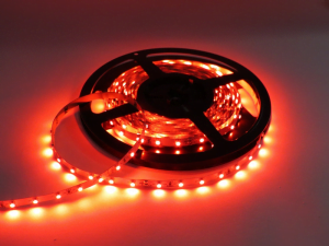 LED strip vrachtwagen rood - geschikt voor 24 volt gebruik - 5 meter lang - zonder silicone laag beschikbaar - in te korten per 10 cm - EAN: 6090438062071