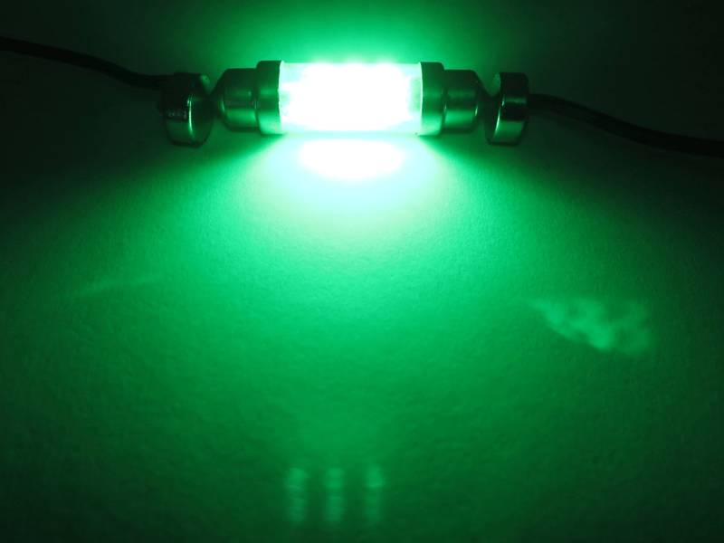 Festoon LED grün 24 Stück 2 - für Day Volt Betrieb 24 Volt - - Led All