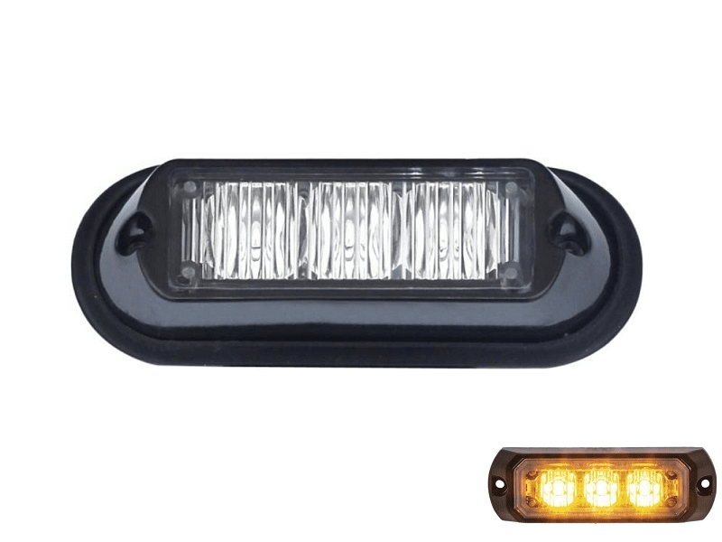 TruckLED LED Blitz orange - ECE R65 - All Day Led - für 12 & 24 Volt