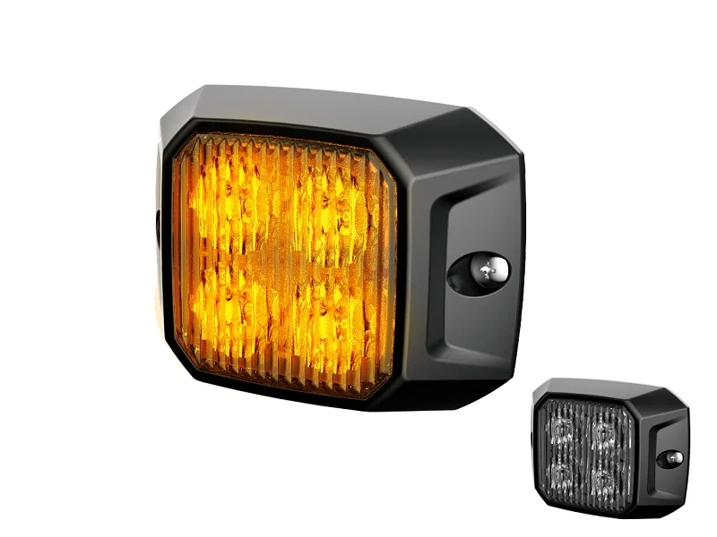 LED Blitzer Gelb Blitzlicht LKW PKW Anhänger 12V 24V WAS 1469