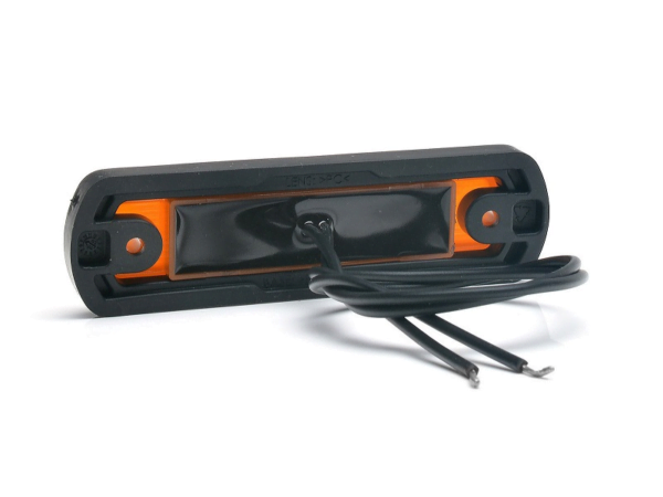 WAŚ W189N NEON markeringslamp oranje - geschikt voor 12 en 24 volt gebruik - te monteren op uw auto, vrachtwagen, aanhanger, trailer, camper, caravan en meer - EAN: 5903098997823