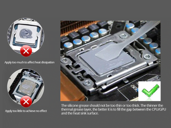 GD900 koelpasta voor DRL unit, CPU, GPU en meer - zakje van 05. gram