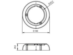 Dasteri opbouwframe interieurlamp - EAN: 6090545580574