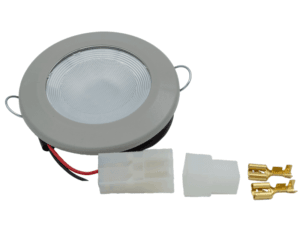 Dasteri LED interieurlamp rood - geschikt voor 24 volt gebruik - interieurlamp vrachtwagen - LED spot vrachtwagen cabine -Dasteri DSSPE-24.06 - EAN: 6090545267277