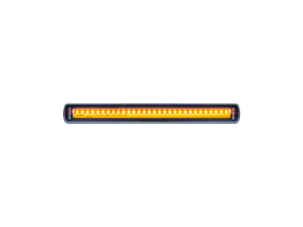 Strands Siberia Low Rider 10 Zoll LED bar - LED Lampe geeignet für 12 & 24 Volt - mit 3-farbiger Markierungslampe und eingebautem LED Blitz - EAN: 7350133811831