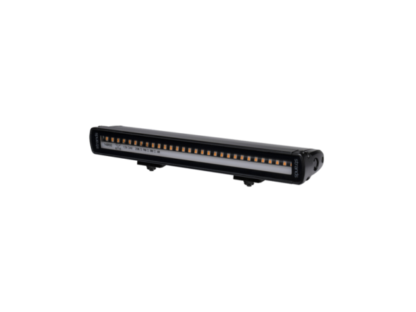 Strands Siberia Low Rider 10inch LED bar - LED lamp die geschikt is voor 12 & 24 volt gebruik - met 3 kleuren markeringslamp en ingebouwde LED flitser - EAN: 7350133811831 - STRANDS SKU: 809250