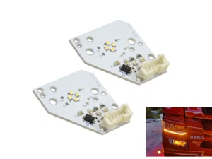 MTRS Scania Next Gen LED Tagfahrlicht ORANGE – passend für Scania LKW mit LED Paket – Matronics Nummer 240840 – EAN: 7448155842831