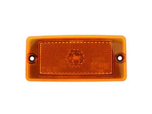 M-LED classic markeringslamp ORANJE - FULL LED bloklamp voor bijvoorbeeld een lichtlat of side skirt voor auto, bestelwagen, vrachtwagen en meer - met ECE R148 en ECE R150 keurmerk - markeringslamp voor 12 en 24 volt gebruik - vervangt Hella 2PS 004 361-001 en 2PS 002 727-001 - M-LED ZM365