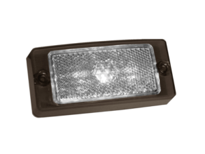 M-LED classic markeringslamp WIT met SMOKE GLAS - FULL LED bloklamp voor bijvoorbeeld een lichtlat, side skirt of markeringslamp voor auto, bestelwagen, vrachtwagen en meer - met ECE R148 keurmerk - markeringslamp voor 12 en 24 volt gebruik - vervangt Hella 2PG 004 361-011 en 2PG 002 727-021 - M-LED ZM370