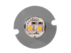 Hidemish LED inbouw flitser GROEN - LED waarschuwingslamp voor 12 & 24 volt gebruik - koplamp flitser GROEN - met 3.15m kabel - AEB Belgium product - EAN: 5414184011786