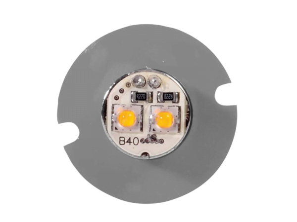 Hidemish LED Einbaublitz GRÜN – LED Warnlampe für 12- und 24-Volt-Betrieb – Scheinwerferblitz GRÜN – mit 3,15 m Kabel – Produkt von AEB Belgien – EAN: 5414184011786