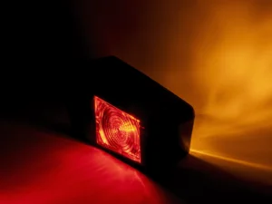 Old School Scania 2-serie LED toplamp MULTI COLOR RECHTS - NEDKING LED toplamp voor een vrachtwagen cabine - MULTI COLOR standlicht ROOD-WIT - ROOD-AMBER - AMBER-WIT - AMBER-AMBER