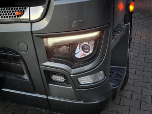 ADL41052 mounted in a Mercedes truck headlight