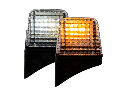 Volvo LED top lamp DUAL COLOR RIGHT - NEDKING LED top lamp for a truck cabin - two-tone position light ORANGE/WHITE - suitable for, among other things, cabin roof