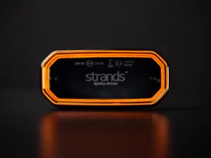 Strands FOR9T Scale positielicht oranje - nieuw model markeringslicht die geleverd word met 5.0 meter kabel - eenvoudige montage gegarandeerd - voor auto, vrachtwagen, camper, aanhanger en meer - Strands 850452 - EAN: 7323030191719